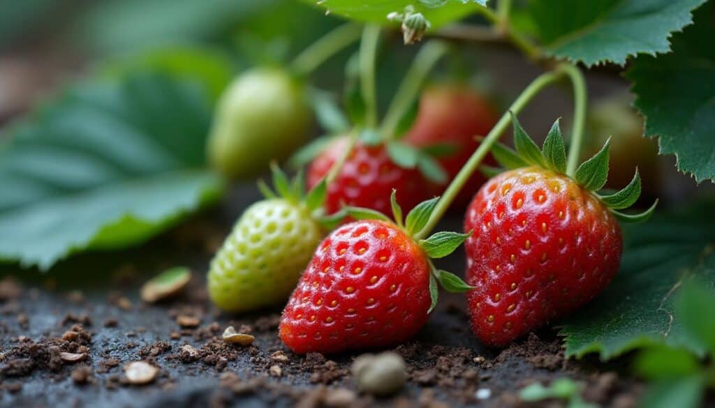 Prévenir une invasion de limaces sur les jeunes fraises