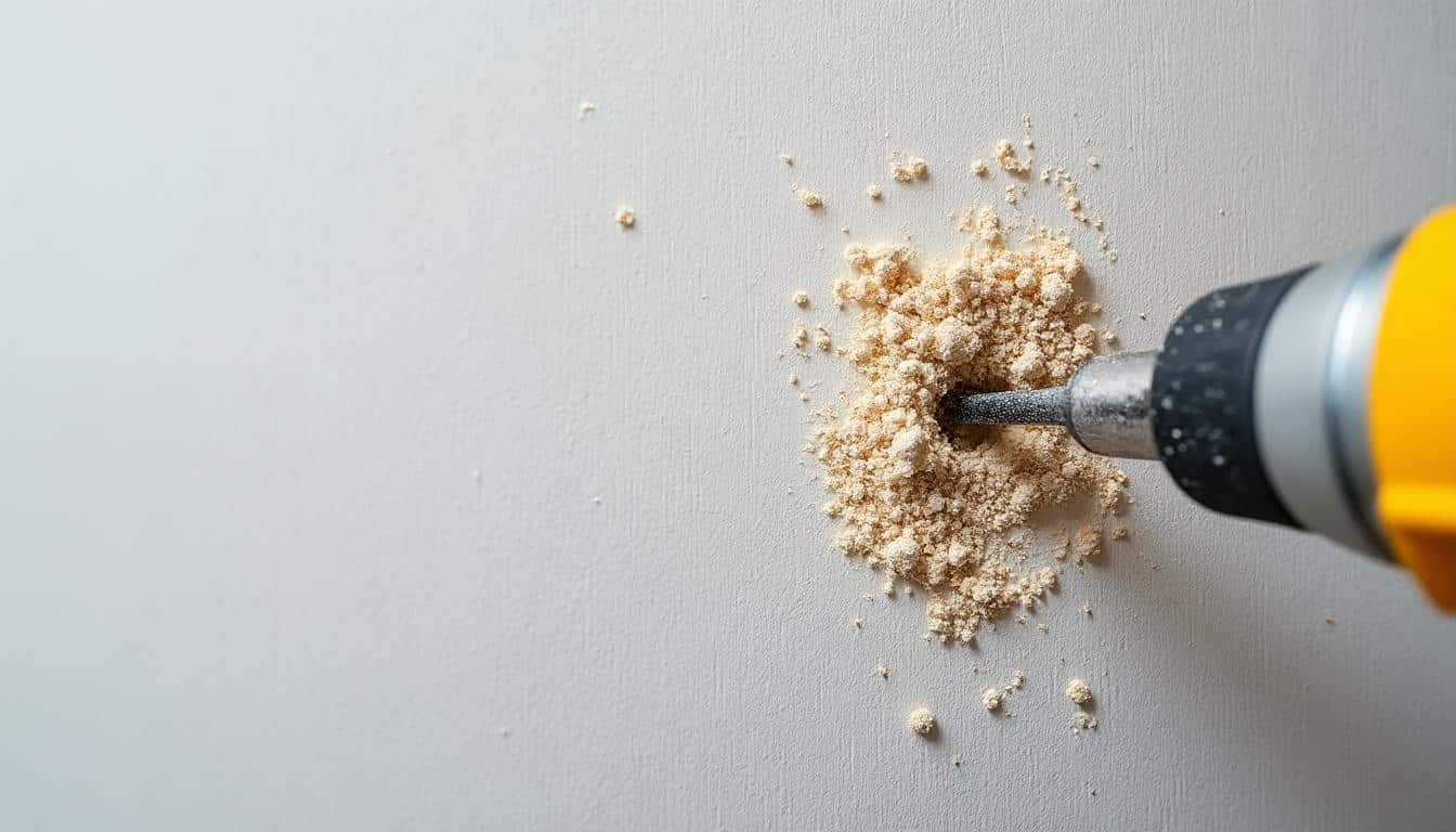 Quel outillage est adapté au vissage d’un mur avec une perceuse ?