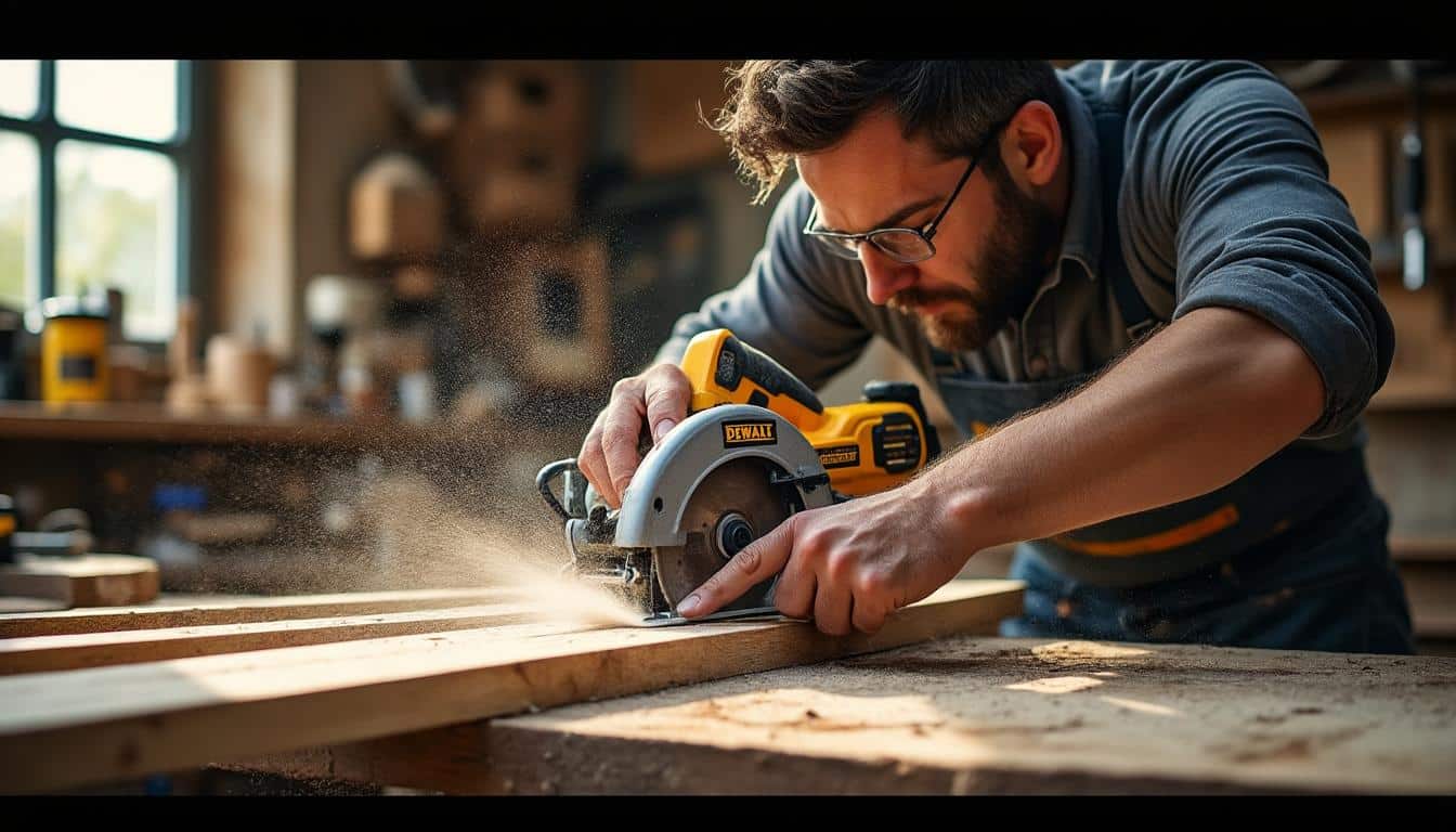 Dewalt scie circulaire : guide complet pour choisir et utiliser