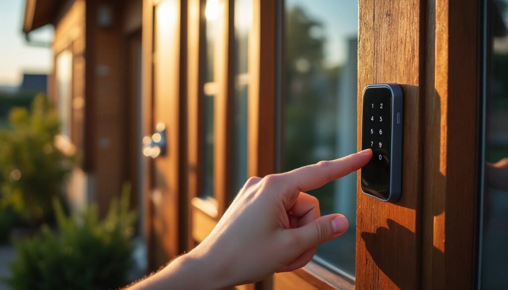 Comment intégrer un digicode dans la sécurité d'une maison intelligente contre les intrusions