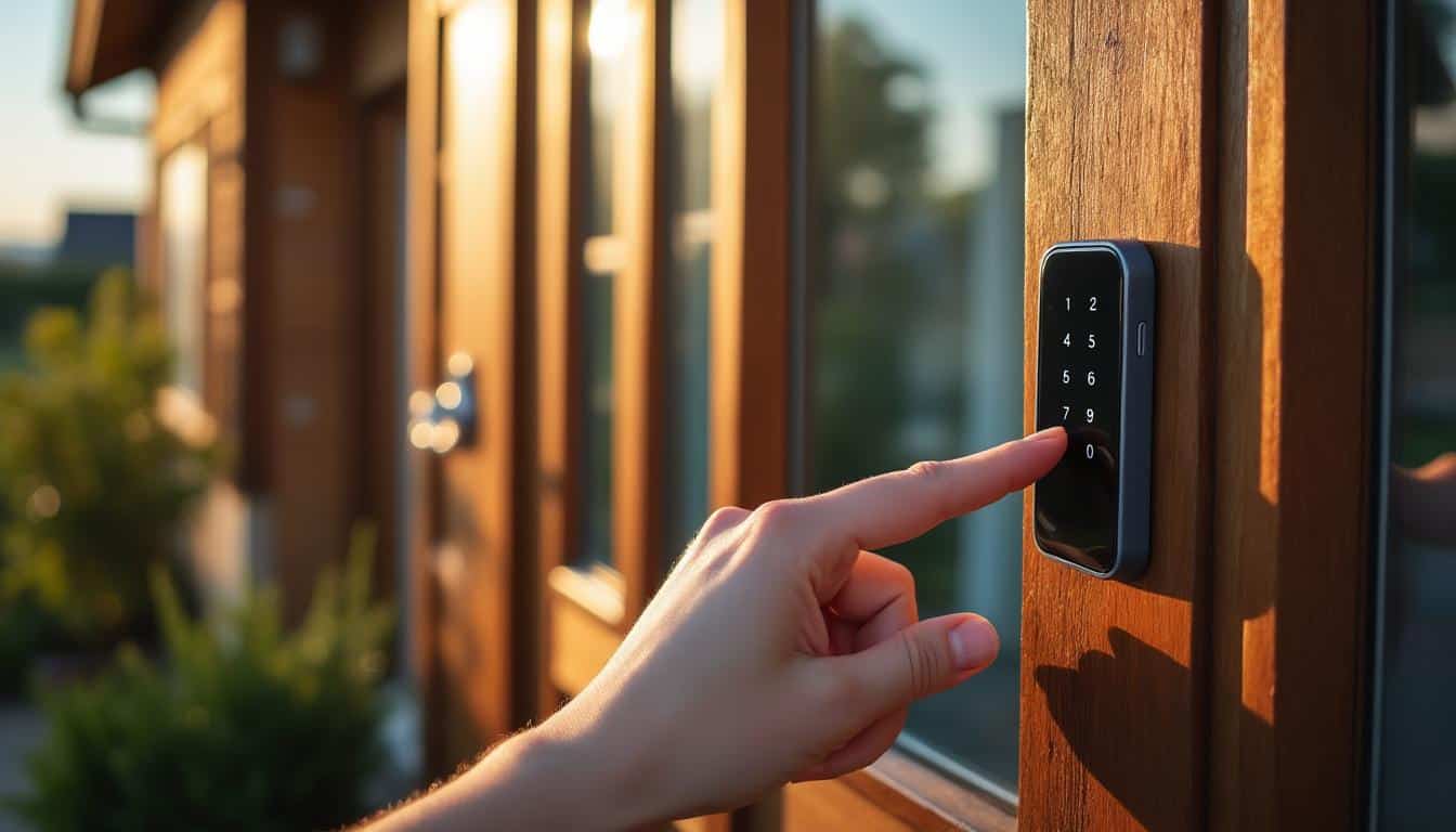 Comment intégrer un digicode dans la sécurité d'une maison intelligente contre les intrusions