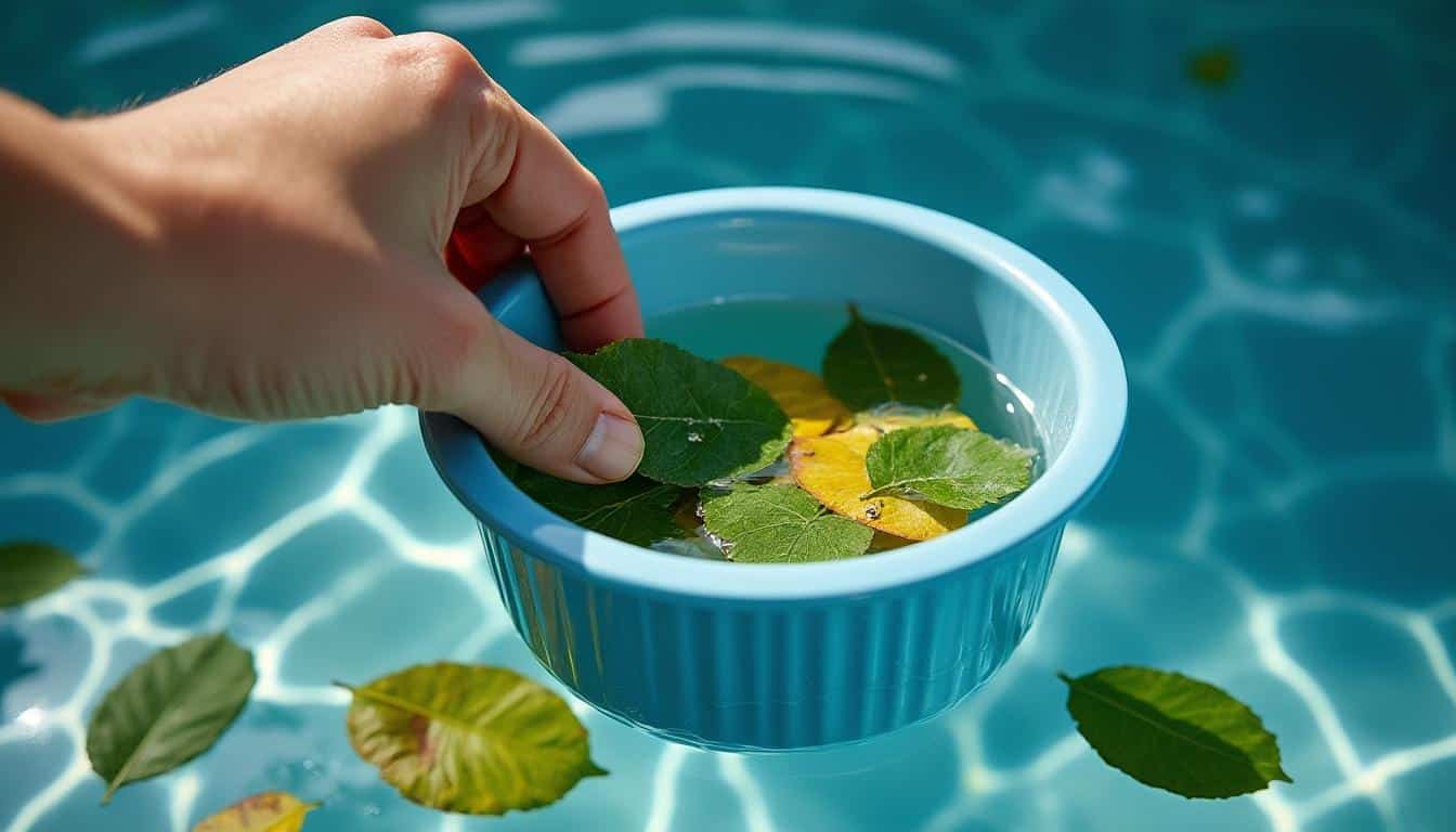 Comment nettoyer le fond de sa piscine maison avec une épuisette ?