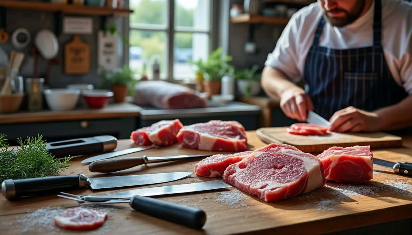 Illustration: Comprendre les différentes scies pour la boucherie et leurs caractéristiques clés