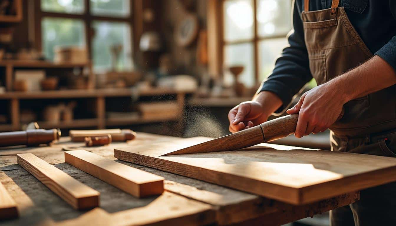 Illustration: Comment fonctionne une scie à bois louée ? Puissance, lames et capacités techniques