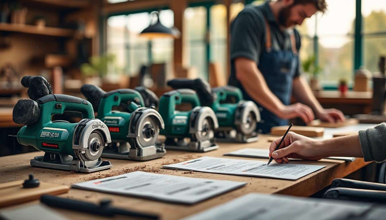 Illustration: Découvrir les modèles et caractéristiques techniques des scies à ruban Metabo