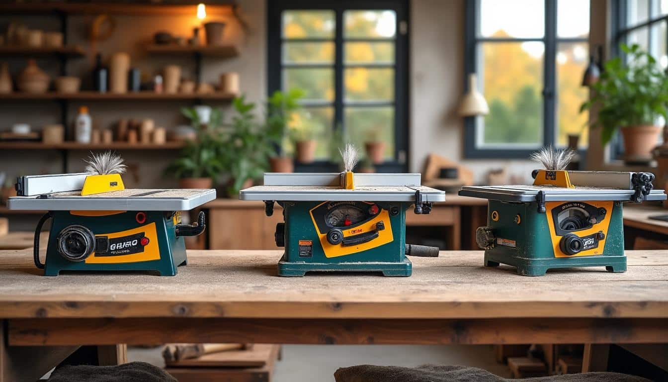 Illustration: Quels types de scies sur table peut-on louer selon le projet ?