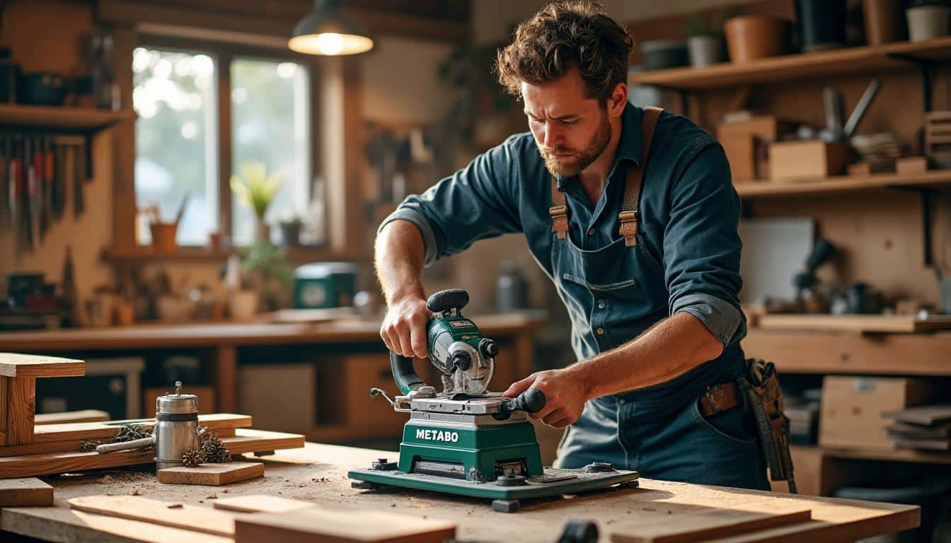 Illustration: Les caractéristiques techniques essentielles des supports Metabo pour scie à onglet