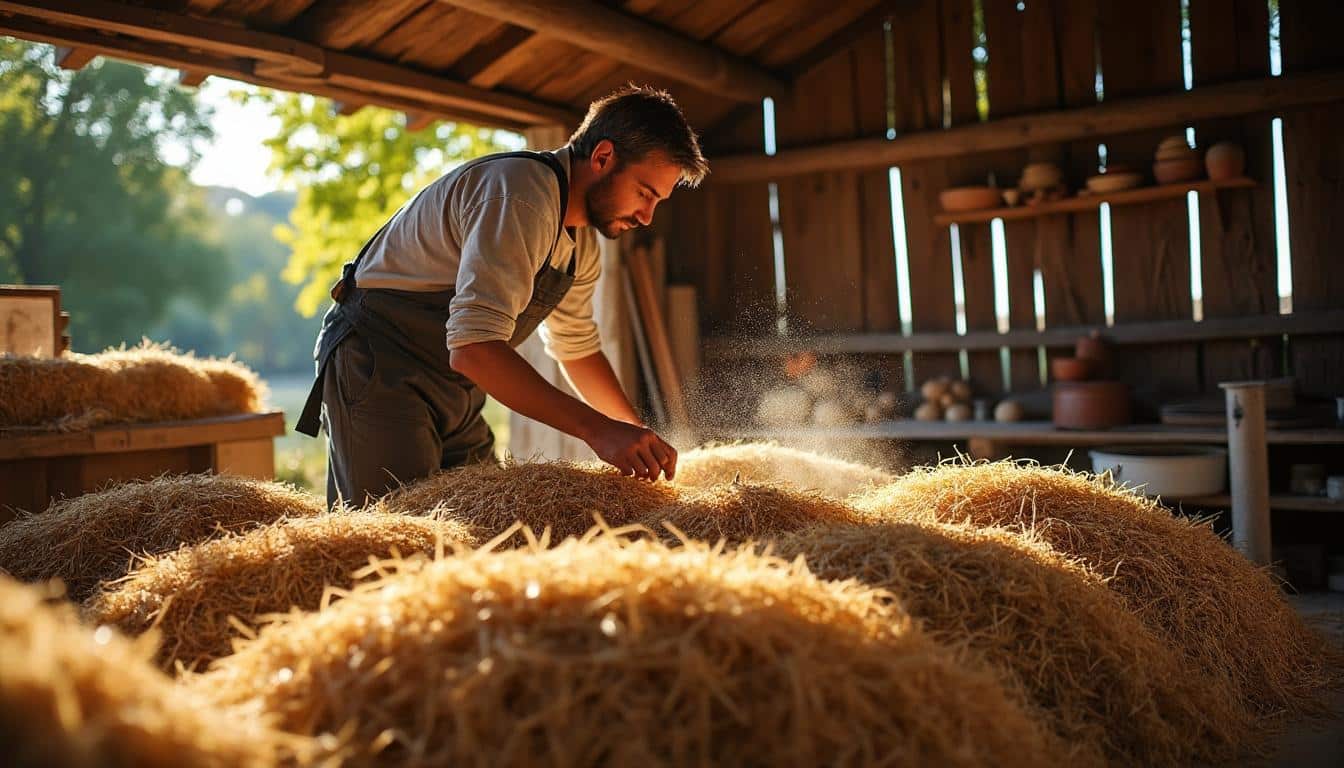 Illustration: Comprendre l’isolation avec de la paille : définition et origines