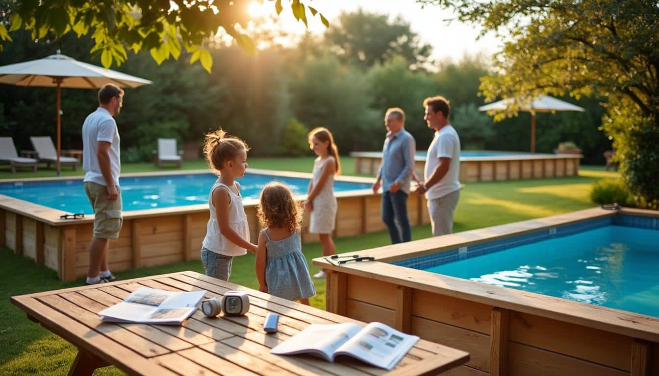 Illustration: Comment choisir la forme et les dimensions de votre piscine hors sol en bois