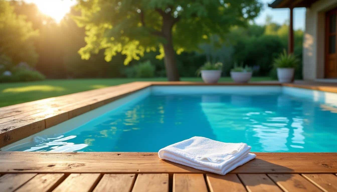 Piscine hors sol en bois rectangulaire : élégance et durabilité