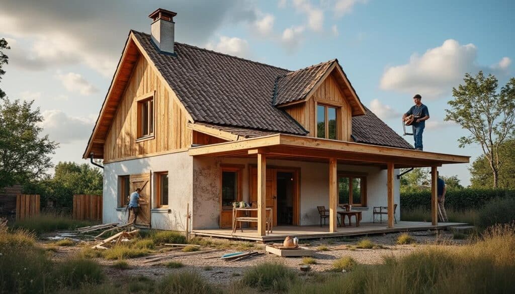 Prolongement de la toiture du pignon : agrandissez et protégez votre maison