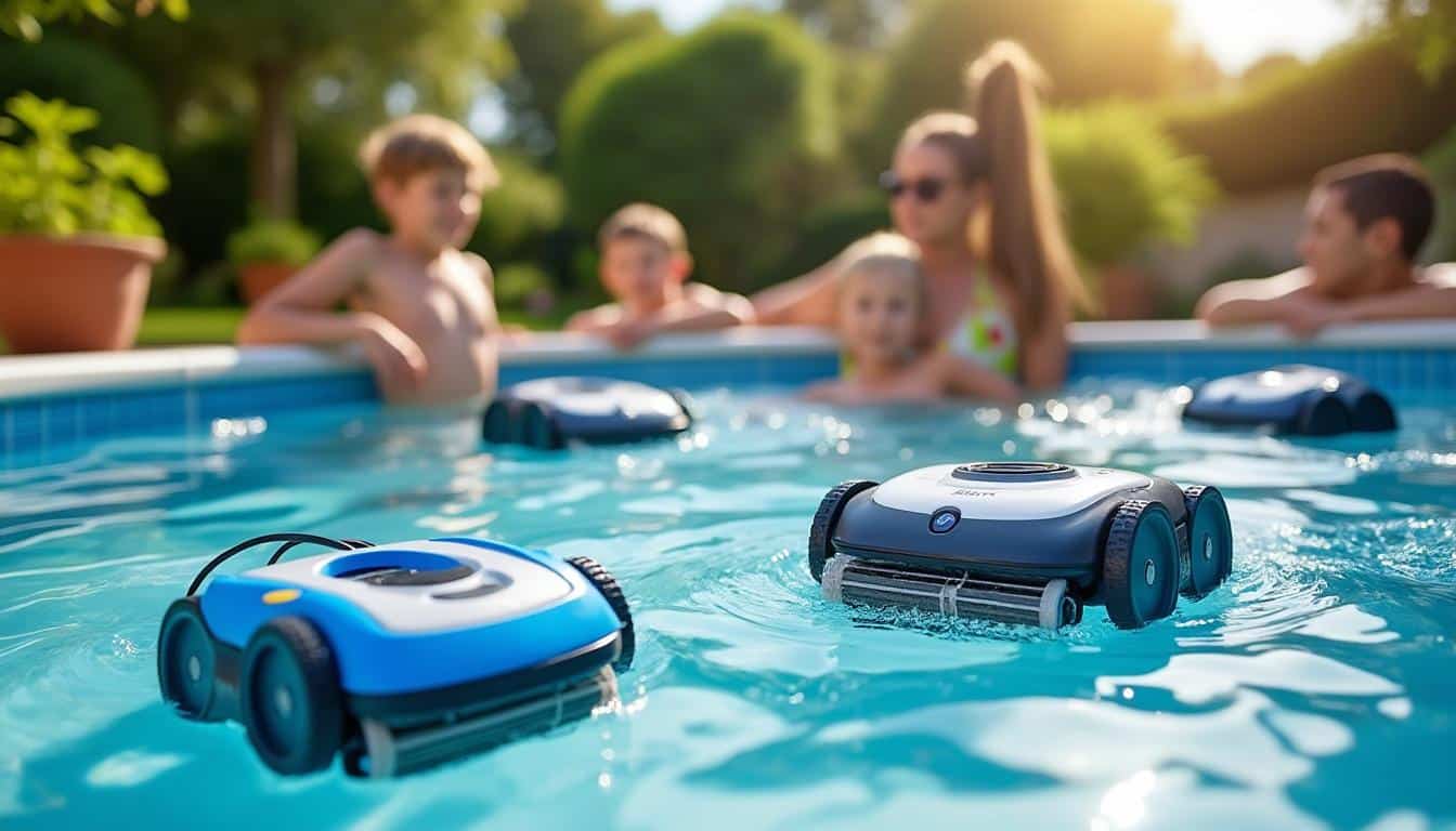 Illustration: Découvrez les types de robots adaptés aux piscines hors sol