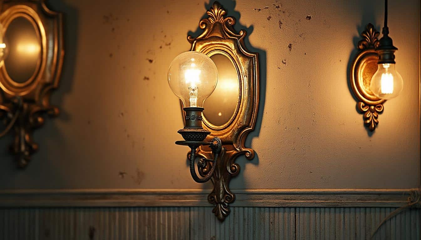 Appliques anciennes murales : charme vintage et éclairage d’ambiance