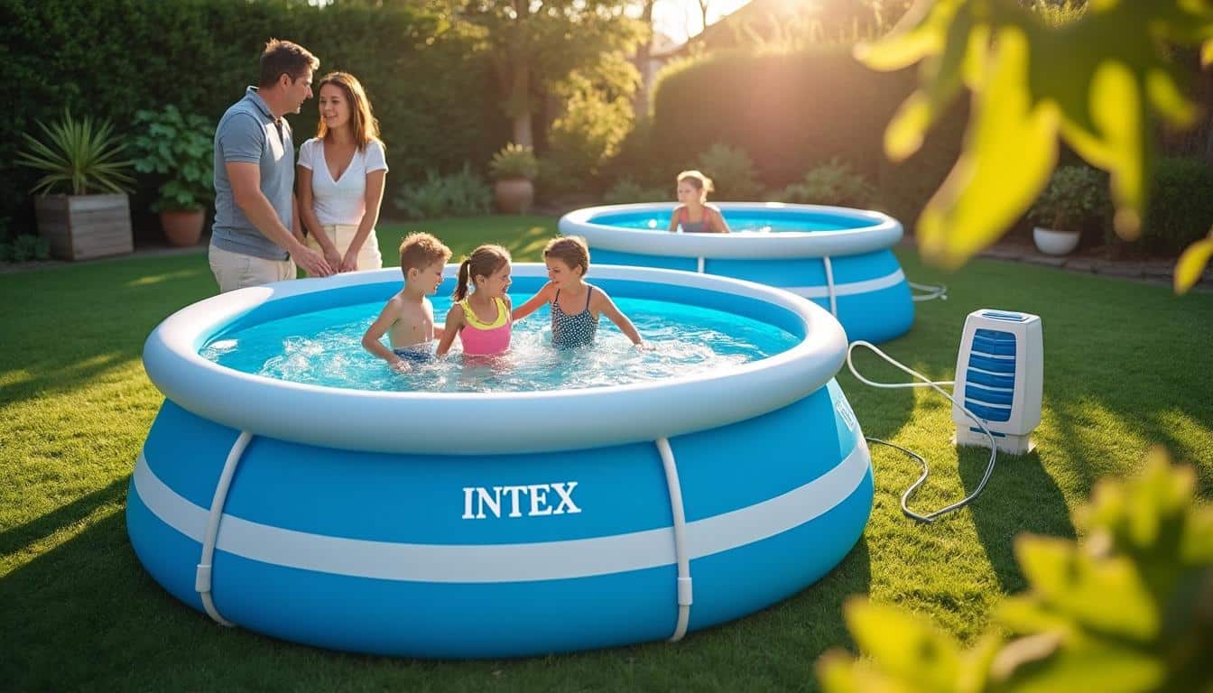 Illustration: Découvrir les différents modèles de chauffage pour piscine hors sol Intex