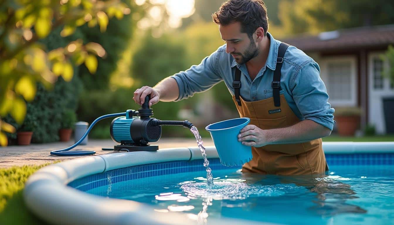 Illustration: Comprendre le rôle et la nécessité d’amorcer une pompe de piscine hors sol