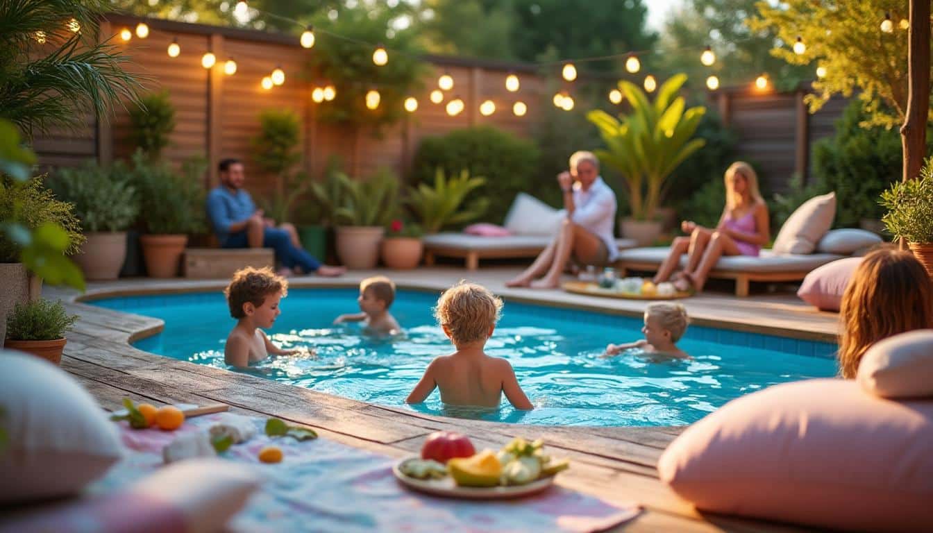 Déco de piscine hors sol : idées pratiques pour un coin détente réussi