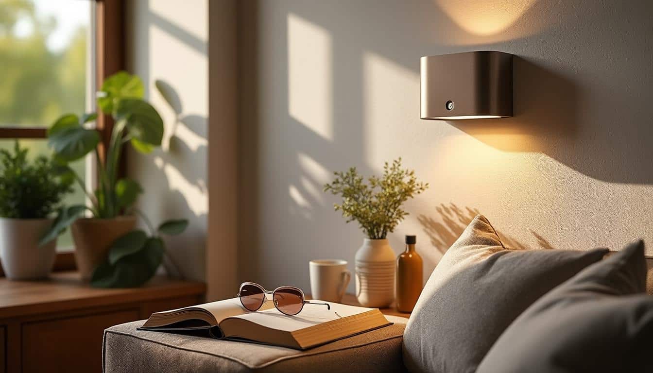 Illustration: Tout savoir sur les caractéristiques clés d’une applique murale rechargeable