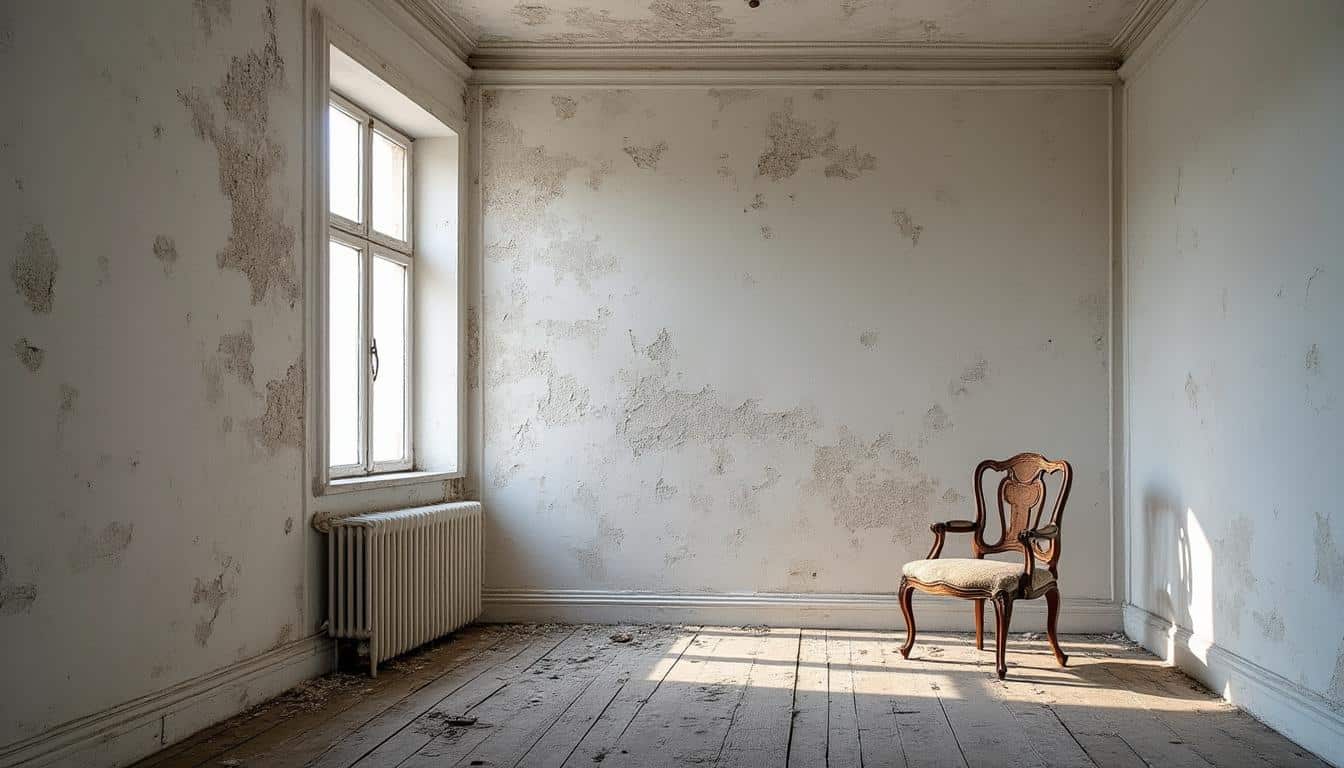 Illustration: Pourquoi votre peinture au plafond peut-elle craqueler et s’écailler ?