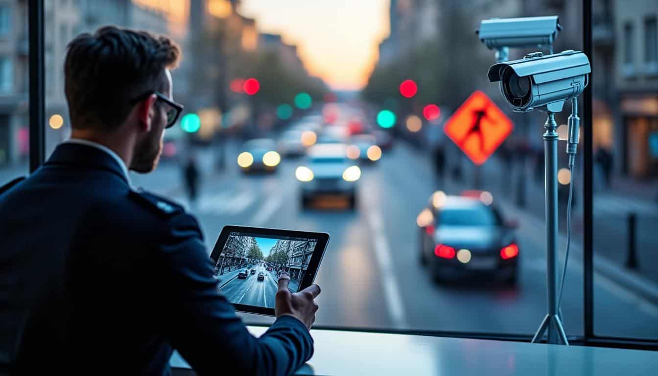 Illustration: Comment fonctionne la verbalisation grâce aux caméras de surveillance ?