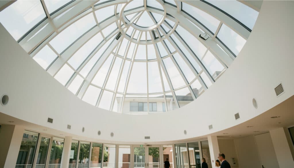 Skydome, toiture, lumière et désenfumage expliqués