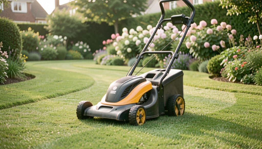 Tondeuse à trois roues : agile et efficace au jardin