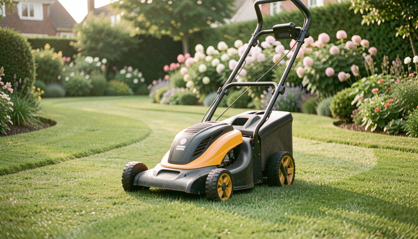 Tondeuse à trois roues : agile et efficace au jardin