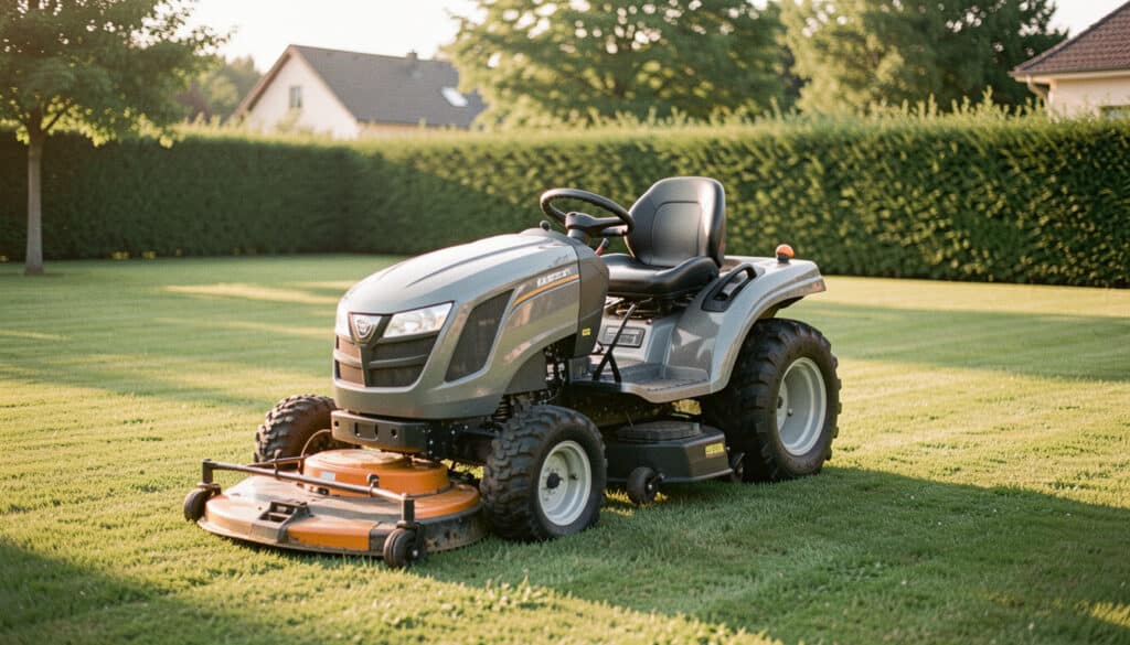 Choisir un tracteur tondeuse thermique sans se tromper
